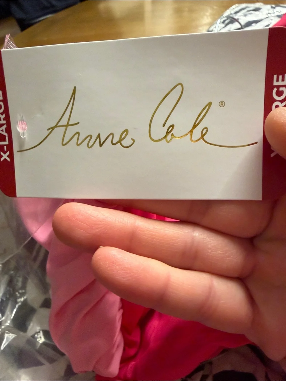 Anne Cole Pink Colorblock One-Piece Swimsuit